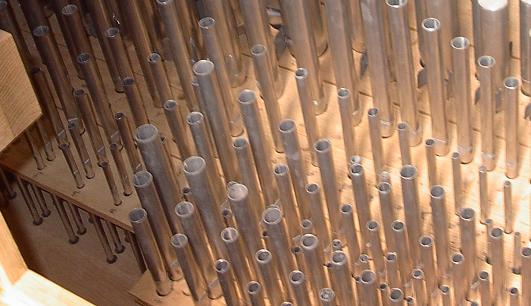 A small-scale mixture stop rank of an historic instrument